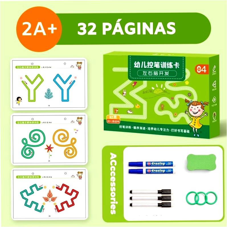 Livro Mágico - Caderno Infantil Montessoriano